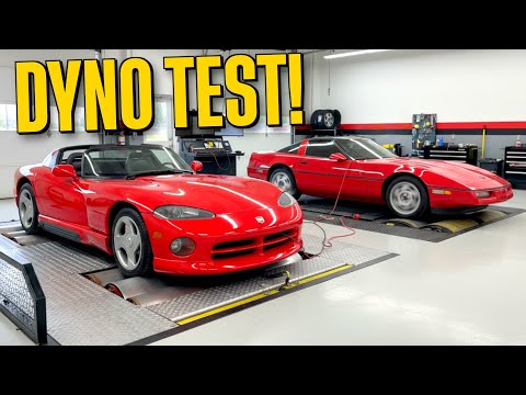 Видео: Viper против ZR-1 Dyno Challenge: ЧТО здесь происходит!?