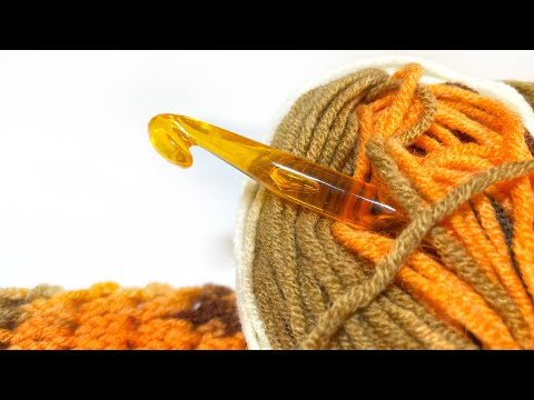 Видео: 🤗 200% вы не умели вязать такой узор крючком. Тунисское вязание.