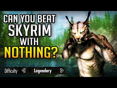 Видео: Самый минималистичный вызов Skyrim
