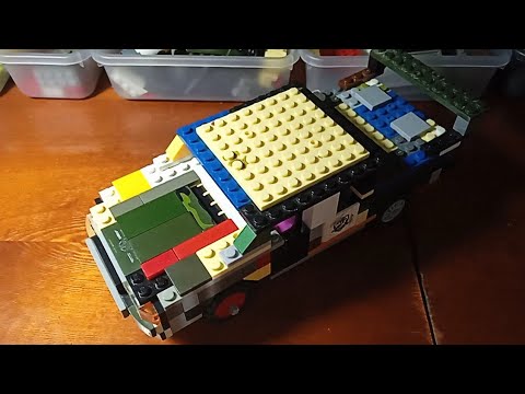 Видео: Обзор Пятнашки (ВАЗ 2115) из Лего (Самоделка)