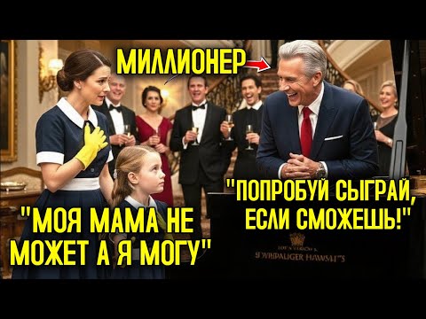 Видео: «Потрогай это — и я дам тебе 100 МИЛЛИОНОВ», — сказал МИЛЛИАРДЕР… но дочь горничной его удивила