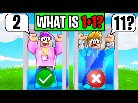 Видео: Сможем ли мы выиграть в "CLOSEST ANSWER WINS" в ROBLOX!? (Смешные ответы!)