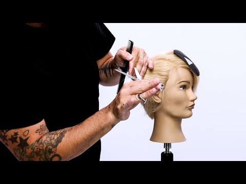 Видео: Урок по созданию многослойной стрижки пикси