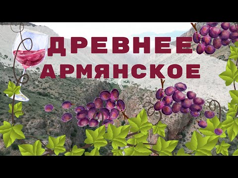Видео: Пробуем в Армении древнее вино из дикого винограда
