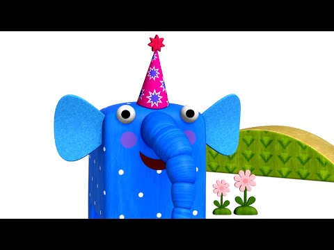 Видео: Деревяшки — Сборник — Все серии про немаленького слоненка Ду-Ду 🐘