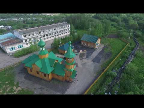 Видео: Мантурово с квадрокоптера. Стадион. Вокзал. Девятый