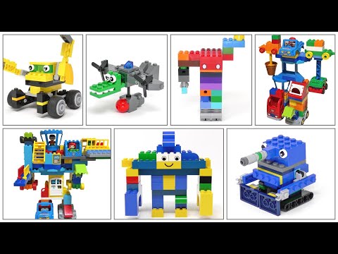 Видео: Я модернизировал 10 роботов LEGO, которые построили мой сын и племянник