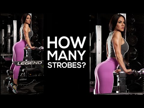 Видео: Фотосессия фитнес-модели | Многократное освещение | XPLOR 600 Pro XPLOR 300 Pro Evolv 200 Pro