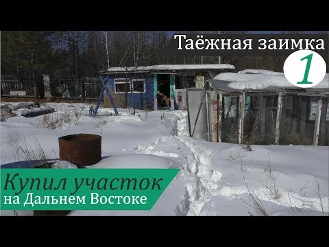 Видео: Купил участок с домиком. Возвращаюсь на Дальний Восток! Таёжная заимка, часть 1