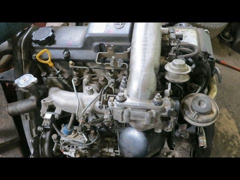 Видео: УазТех: Toyota 1KZ-TE + АКПП + РК, видеообзор, размеры