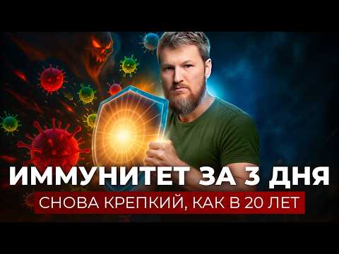 Видео: Как быстро восстановить иммунитет? Все дело в...