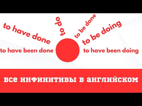Видео: Как ЛОГИЧНО работают английские ИНФИНИТИВЫ.