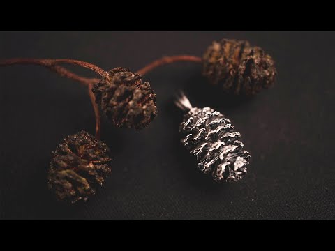 Видео: Старинный секрет натурального литья серебра (переосмысление)
