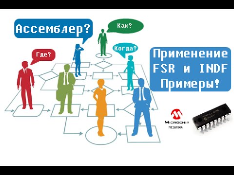 Видео: 60. Примеры применения регистров FSR и INDF на ассемблере (Урок 51. Теория)