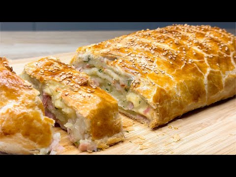 Видео: Такого вкусного ужина я еще никогда не елa! Простой и дешевый рулет с картофельной начинкой!