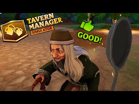 Видео: Я СДЕЛАЛА ЭТО! ► выгоняем старуху в Tavern Manager Simulator #5