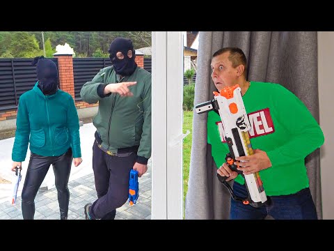 Видео: Лысая борода Против Старого. Что из этого вышло. НЕРФ БРАЗЕРС