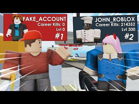 Видео: УРОВЕНЬ 0 ПРОТИВ ИГРОКОВ АРСЕНАЛА УРОВНЯ 300+.. | ROBLOX
