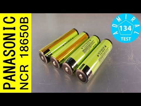 Видео: Тест аккумуляторов Panasonic NCR18650B 3350mAh с защитой