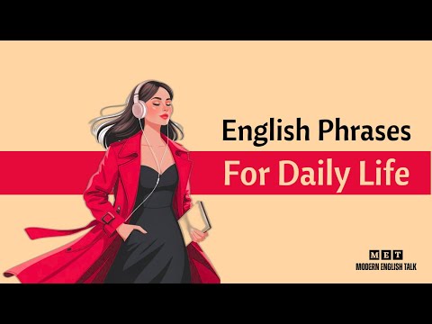Видео: Английские фразы для повседневной жизни | Изучайте английский с помощью подкастов | Английский дл...