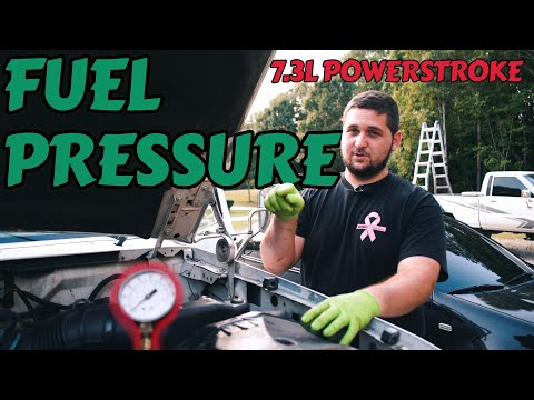 Видео: Как проверить давление топлива | 7.3L Powerstroke