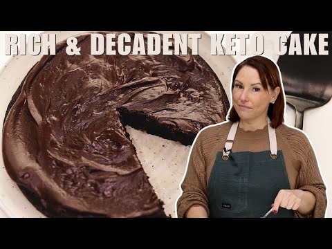 Видео: Кето-шоколадный торт без муки