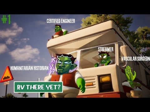 Видео: [RV There Yet?] Стрим 1. 4 мужика в путешествии