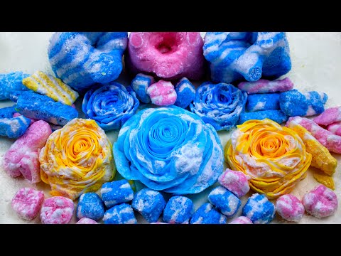 Видео: Хрустящие Микроволновочные Розы 🌹 Ломаю Руками Микроволновочное Мыло 💙 АСМР Релакс 😴