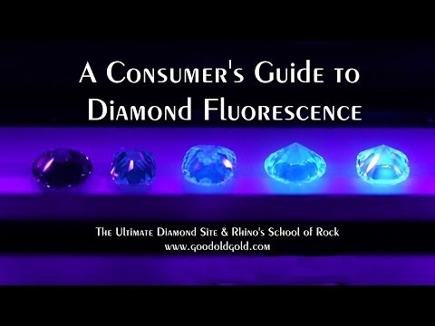 Видео: Руководство для потребителей по пониманию флуоресценции бриллиантов