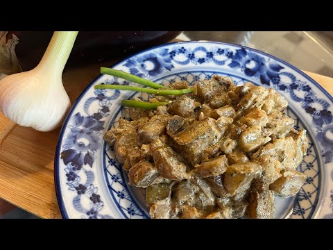 Видео: Вкусные баклажаны.