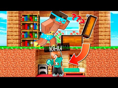 Видео: 😱 Построила ДОМ Лилипута под ДОМОМ Друга в Майнкрафт!