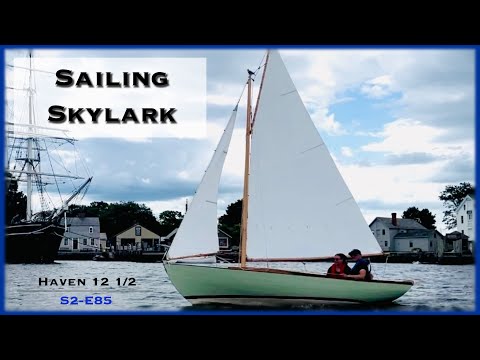 Видео: Спуск на воду и плавание на яхте Skylark a Haven 12 1/2, S2-E85