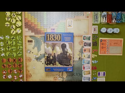 Видео: 1830 - Детальное объяснение правил настольной игры из серии 18xx