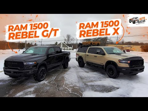 Видео: Все отличия Ram 1500 Rebel X и Ram 1500 Rebel G/T: выбираем лучшую комплектацию 2025 Ram Rebel