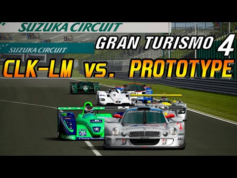 Видео: Борьба до последнего на Mercedes CLK-LM против группы C / Прохождение Gran Turismo 4 на PS2 #54