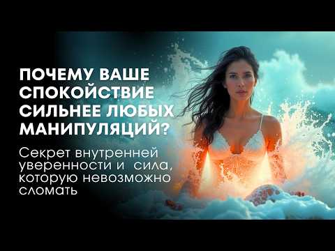 Видео: Ведите себя так будто вас ничто не беспокоит. Почему ваше спокойствие сильнее любых манипуляций?
