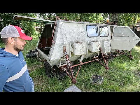 Видео: Уникальный вездеход Арктика 6х6. Собираем ходовую от самолета Ту-16!