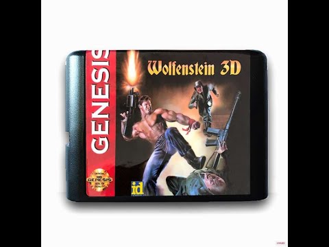 Видео: Game. Wolfenstein 3D (прохождение)(god mod) Sega