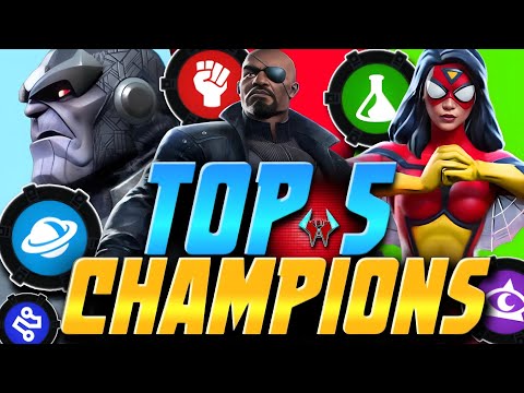 Видео: ТОП-5 чемпионов в КАЖДОМ КЛАССЕ в Marvel: Битва чемпионов | Сентябрь 2025