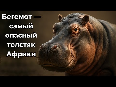 Видео: Бегемот — грозный страж рек 🦛 Функции в природе и необычные факты