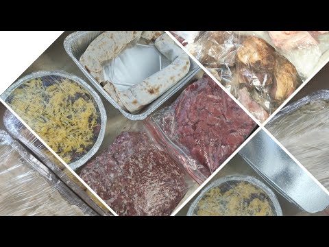 Видео: Заготовки полуфабрикатов из мяса на месяц/ упростить себе жизнь)))