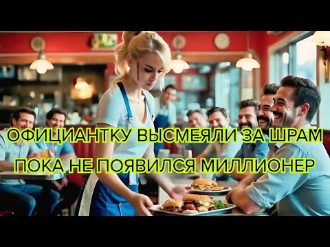 Видео: Официантку высмеяли за шрам — пока не появился миллионер #эмоции #повествование #судьба #мотивация