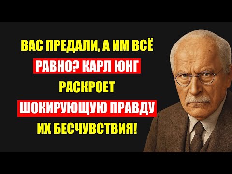 Видео: Вас Предали, Но Им Всё Равно? Карл Юнг Открывает Тайну Их Бесчувствия.