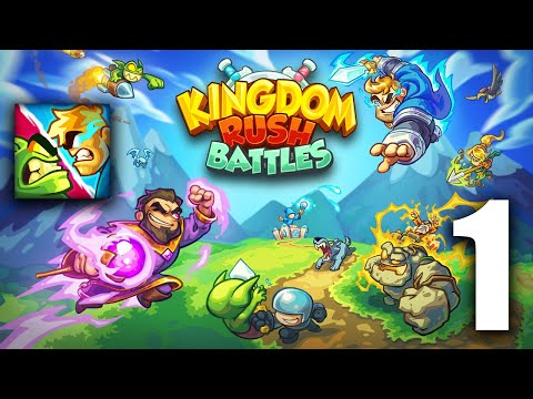 Видео: Прохождение Kingdom Rush Battles - Первый запуск новой игры от IronHide: Взял 442 рейтинга (Часть 1)
