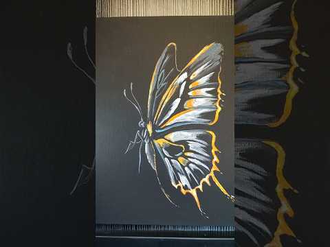 Видео: Как рисовать бабочку, мотылька акварелью. Butterfly .#art#рисуемсмалышами#watercolor#butterfly