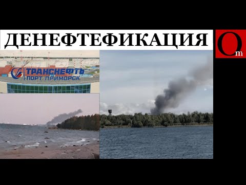 Видео: Удар по теневому флоту РФ: нефтеналивной хаб в Приморске остановлен дронами СБУ