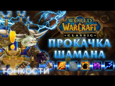 Видео: Гайд по прокачке ШАМАНА с 1-60 уровень в World of Warcraft: Classic | Shaman Leveling Guide