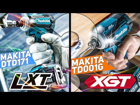 Видео: Сравнение ударных шуруповертов MAKITA XGT 40v и LXT 18v l Cтарый друг лучше новых двух ?