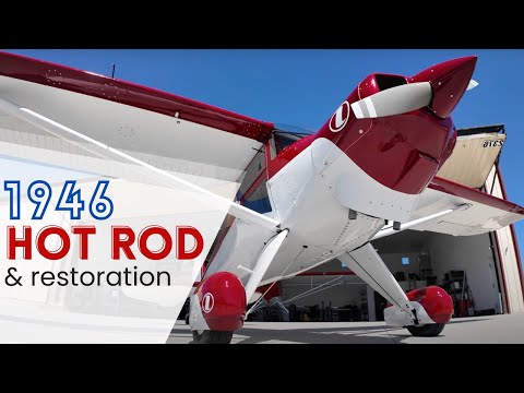 Видео: Luscombe 1946 года — это хот-род и звезда шоу!