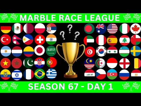 Видео: Marble Race League, сезон 67, день 1, Marble Race в Альгоду